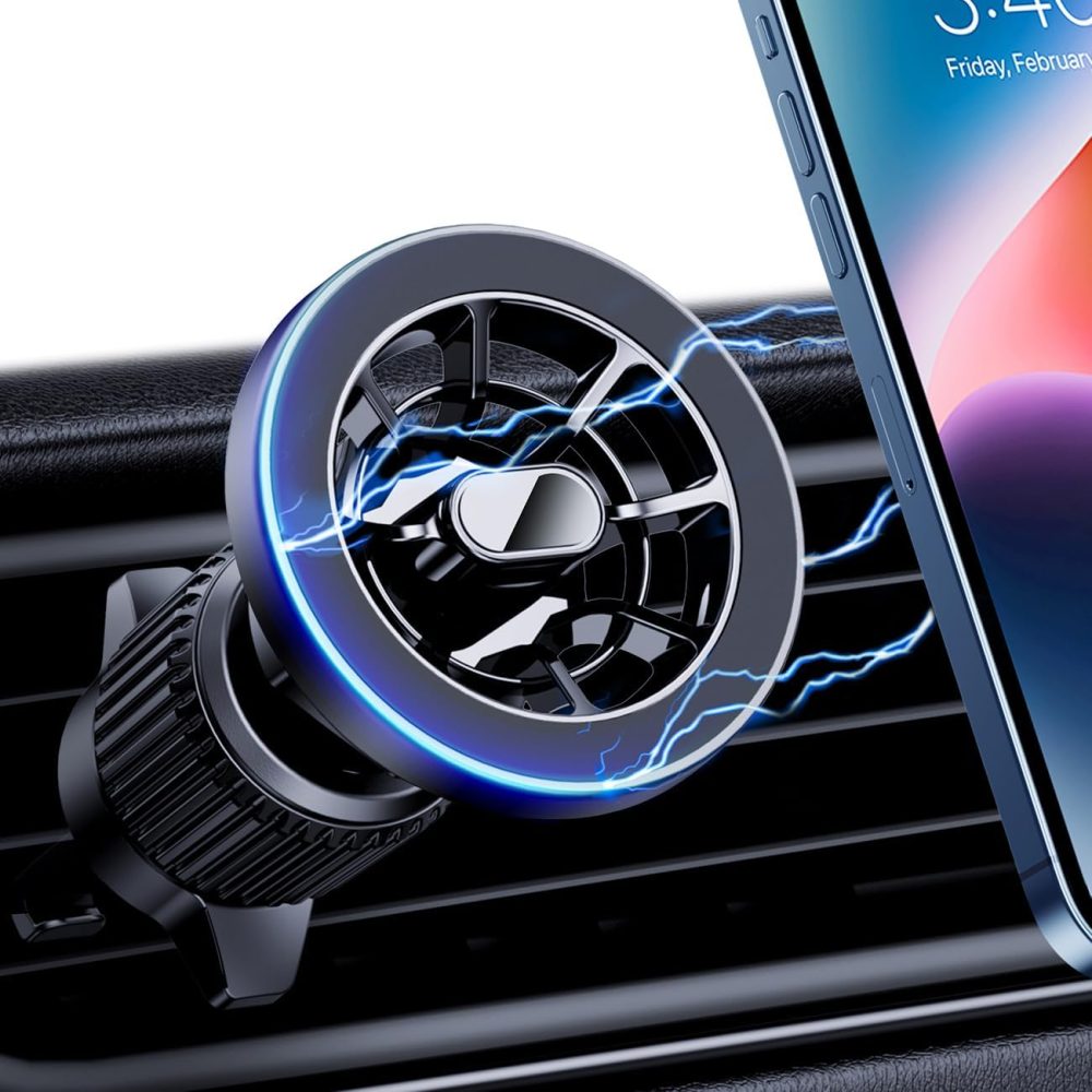 Car Mount, [Strongest Magnets][Unlimited Angles] Magnetic Phone Holder for Car Vent Cell Phone Holder Car Mount for iPhone 12/13 /14 Pro Max Mini  Case All Phones